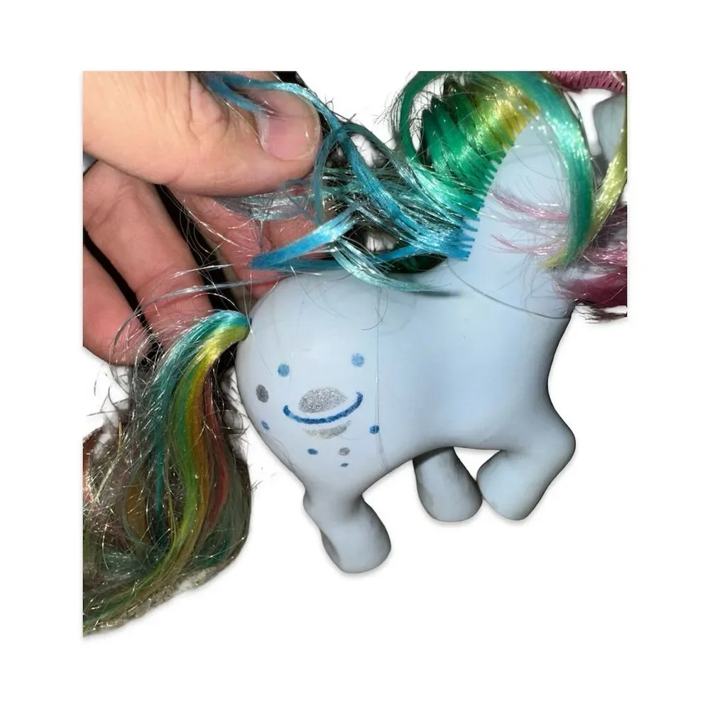 Vintage 1983 My Little Pony G1 Moonstone Rainbow Unicorn Figure